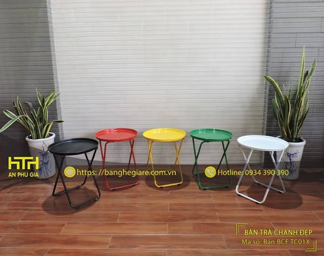bàn gấp chân sắt giá rẻ