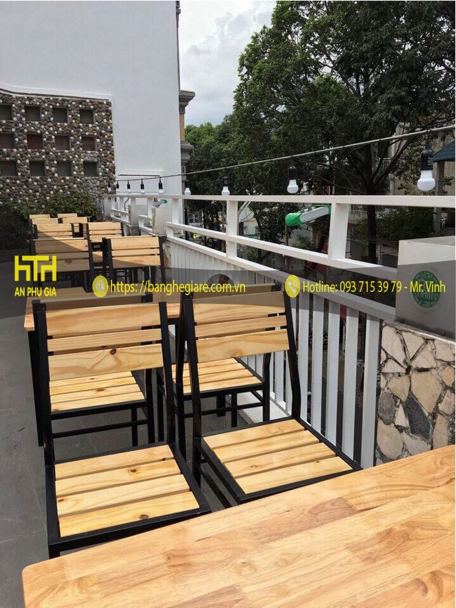 Bàn ghế quán nhậu mới bền đẹp