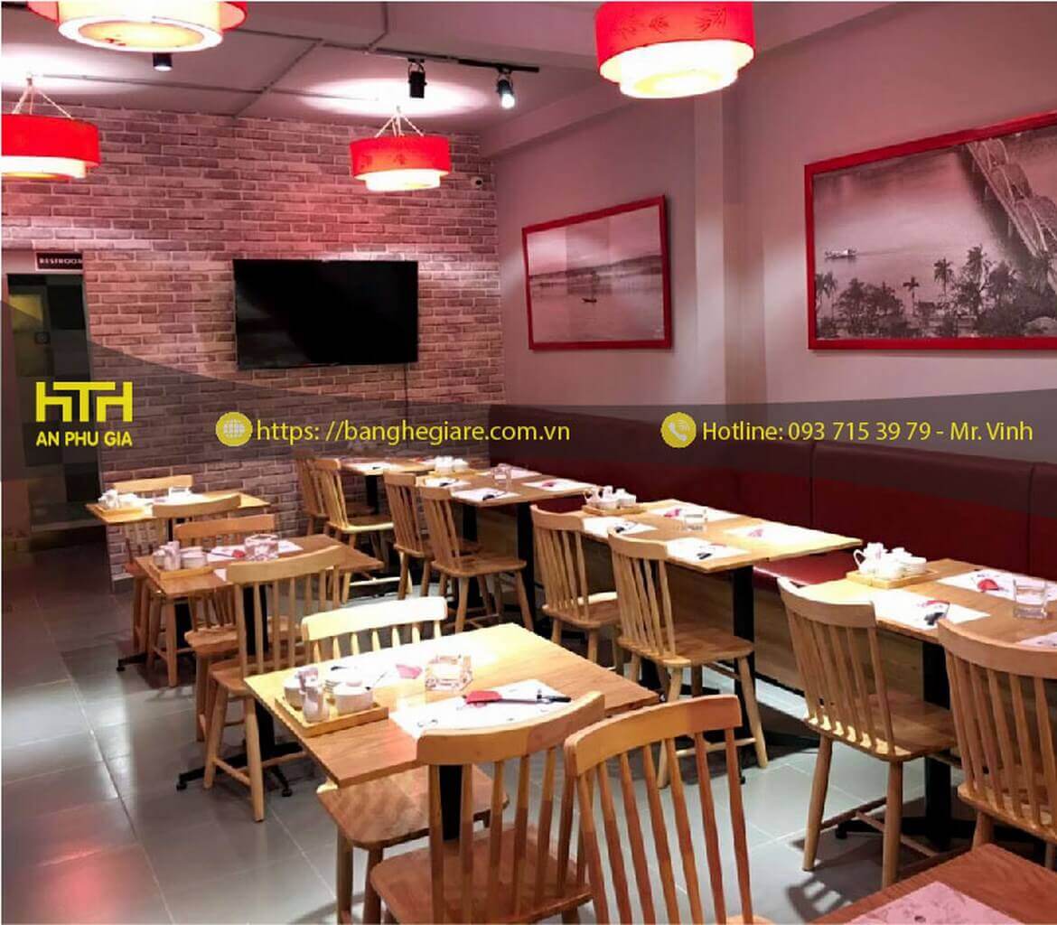 chất lượng mẫu bàn ghế cho quán ăn