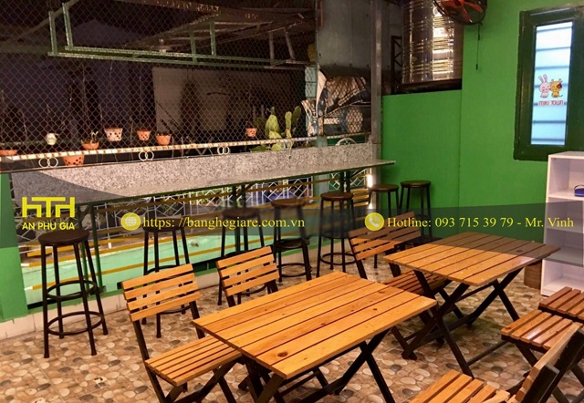 Bàn ghế cafe nhỏ bền đẹp