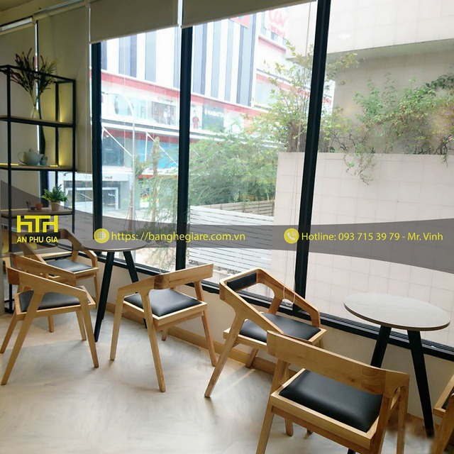 mẫu bàn gỗ trà sữa giá rẻ
