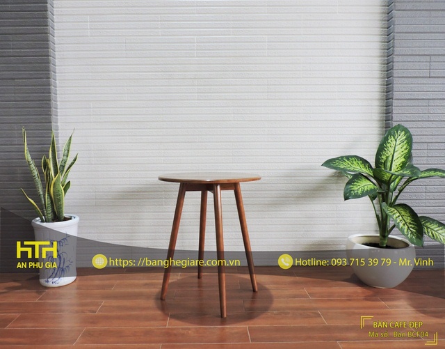 Bàn ghế trà sữa ấn tượng