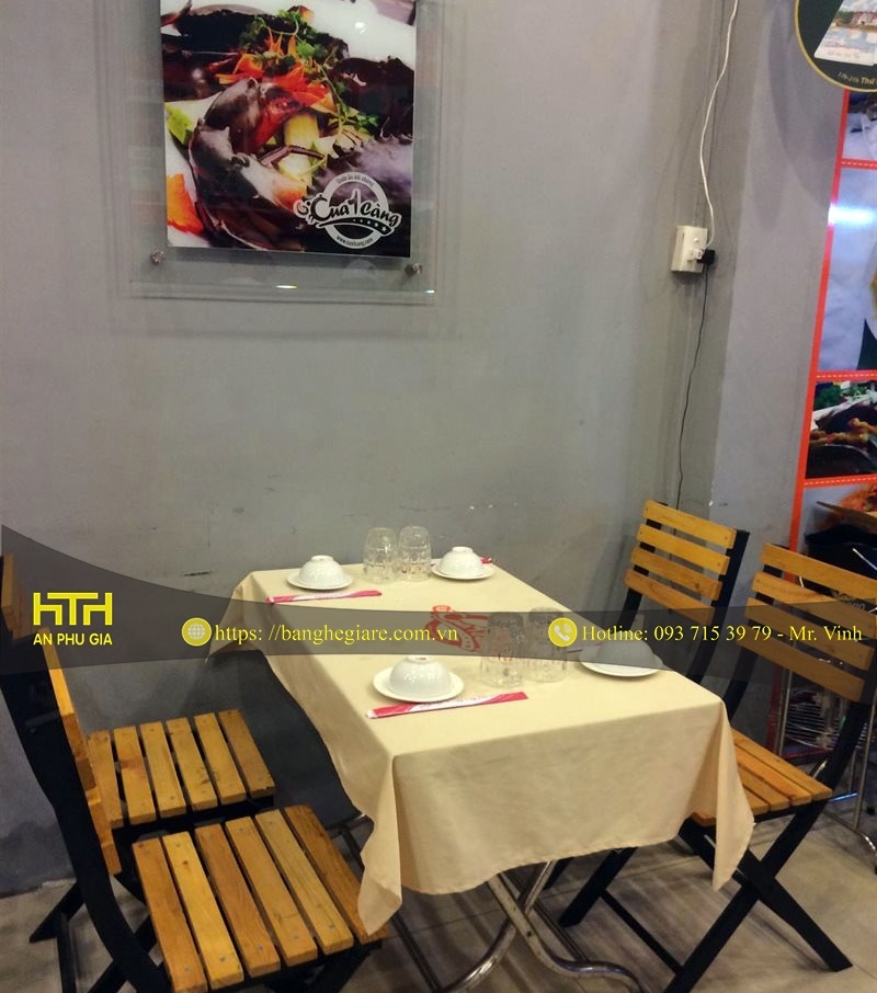 ghế xếp mới có thiết kế đẹp