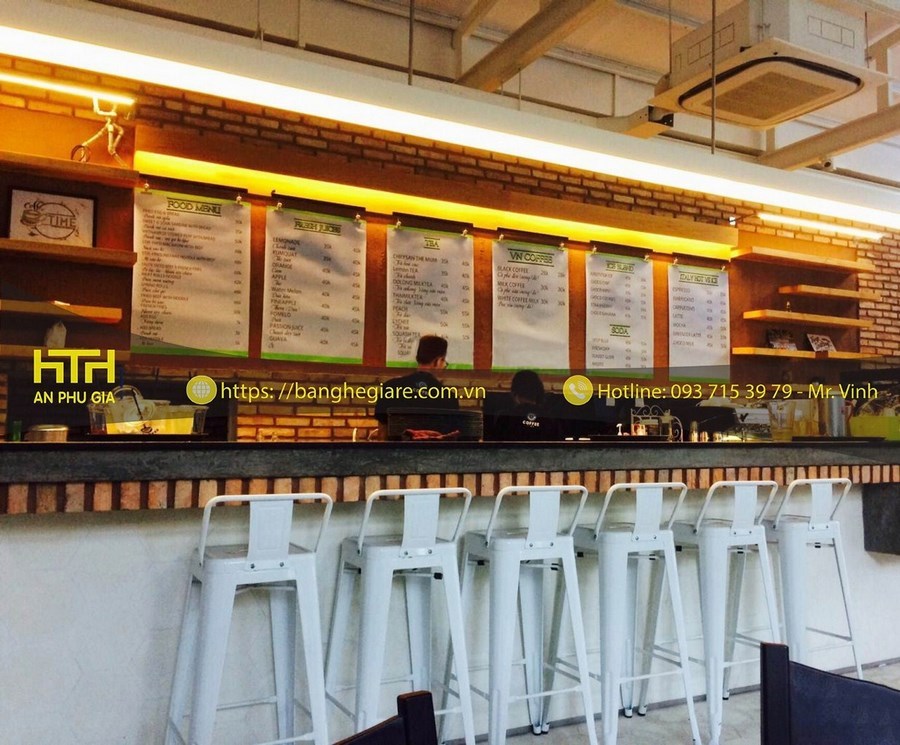 bàn ghế cafe quận 7 độc đáo