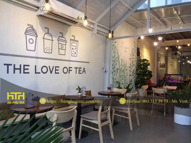 Ghế cafe đẹp sang trọng