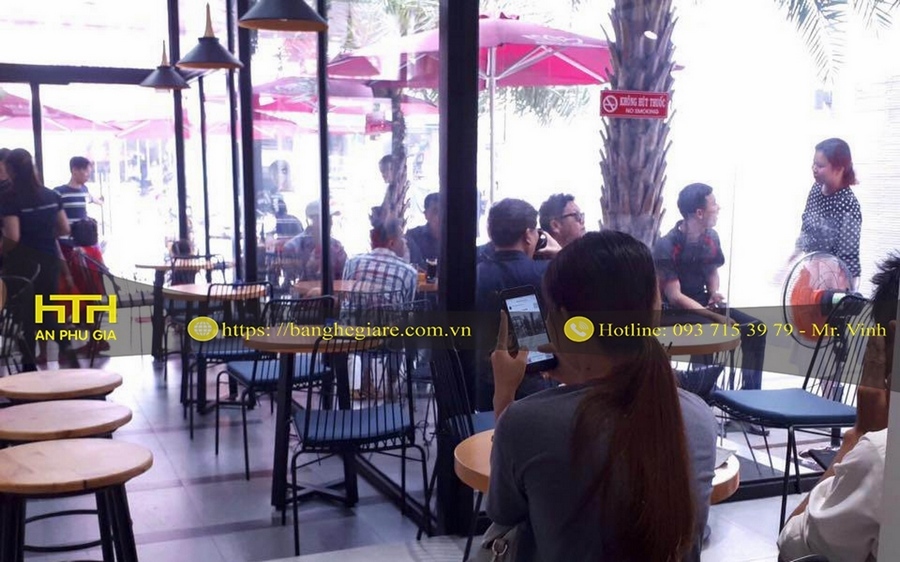 bàn ghế cafe thủ đức chất lượng