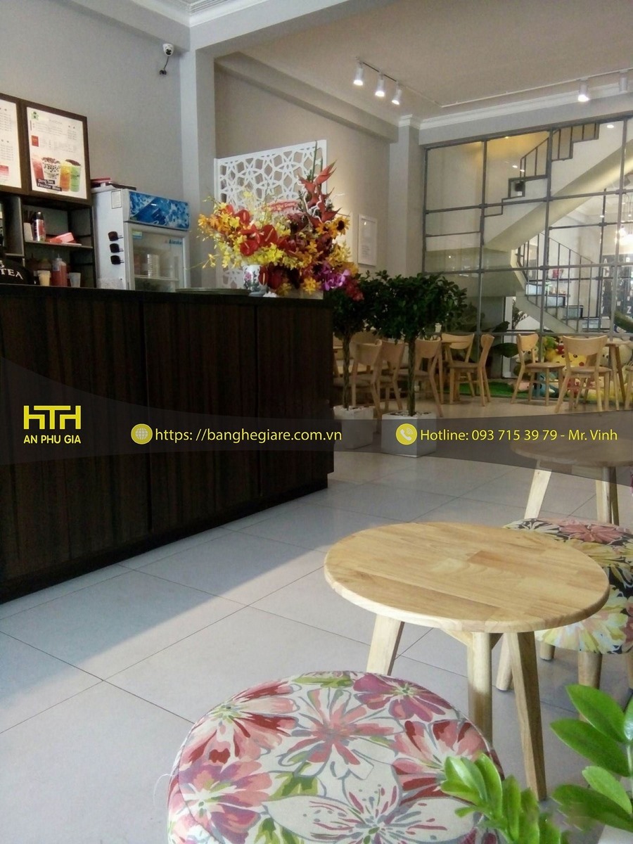 bàn ghế cafe thủ đức nhẹ nhàng