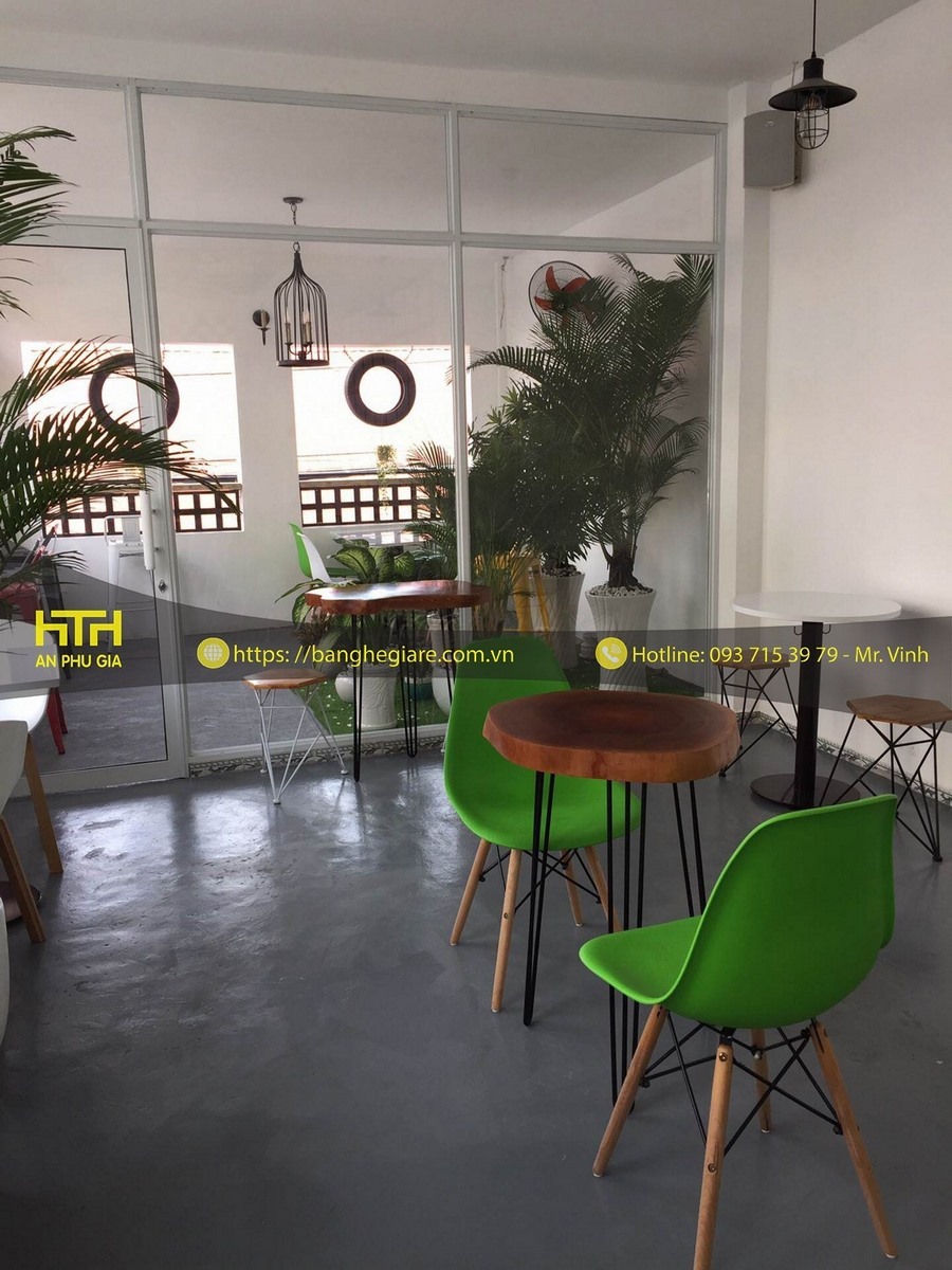 bàn ghế cafe thủ đức tươi sáng