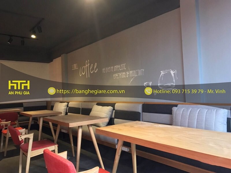 bàn ghế cafe phú nhuận tphcm ấn tượng