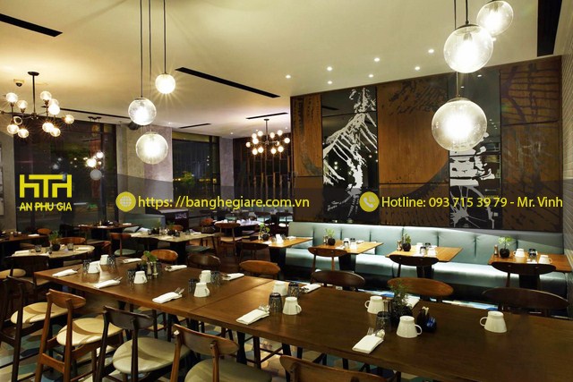 Bàn ghế nhà hàng khách sạn rẻ đẹp