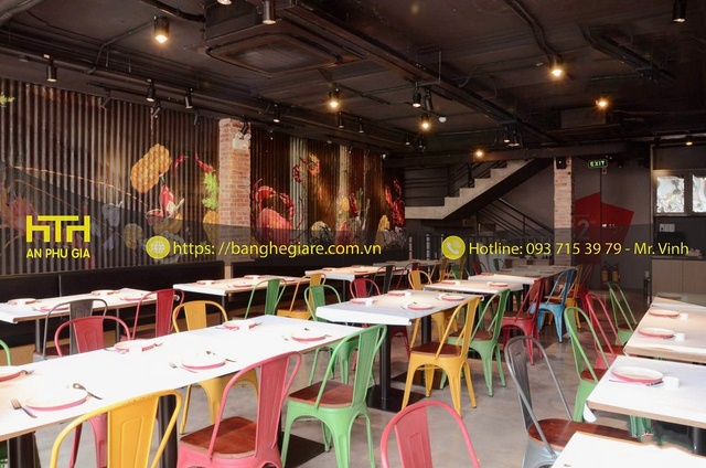 Bàn ghế nhà hàng khách sạn bền đẹp