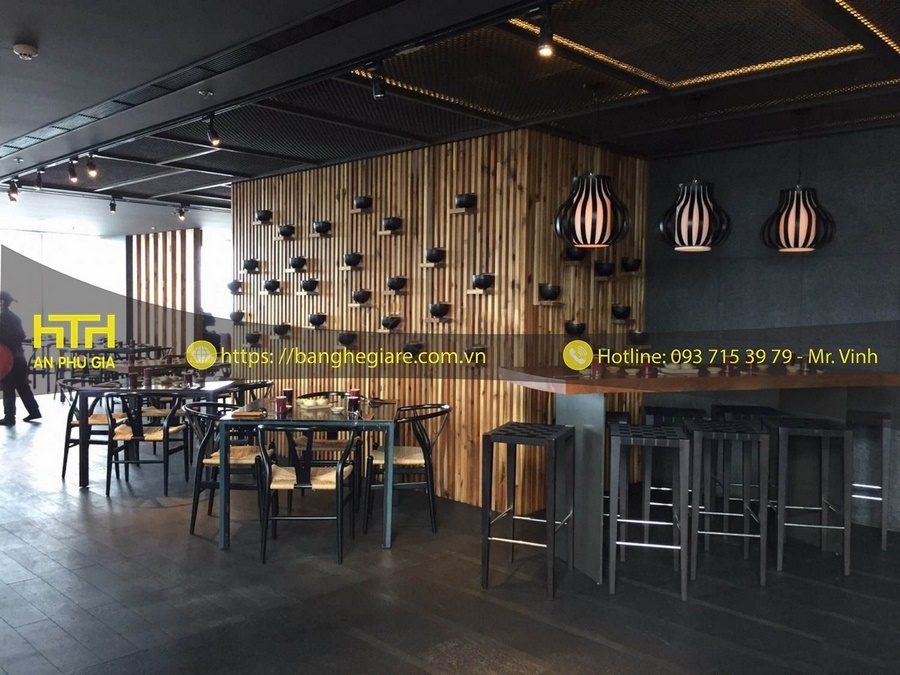 bàn ghế nhà hàng khách sạn thu hút