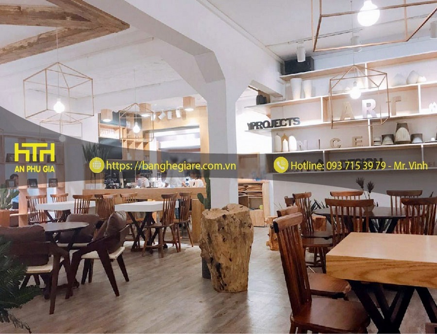 bàn ghế cafe quận 3 hcm giá rẻ