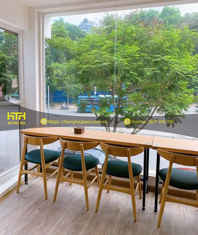 Bàn ghế cafe gỗ đẹp