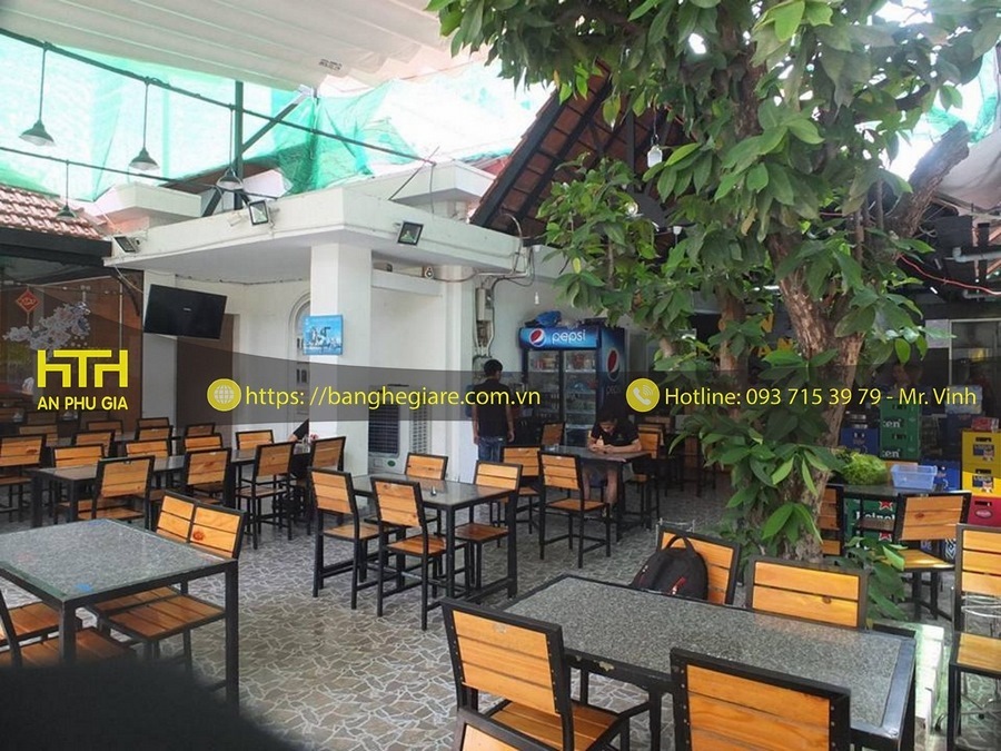 bàn ghế nhà hàng NH001 bền đẹp
