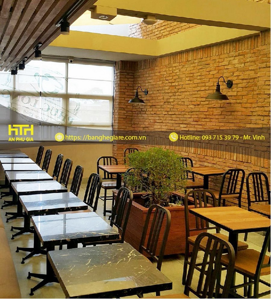 Bàn ghế gỗ cafe quận Tân Bình tphcm chất lượng cao