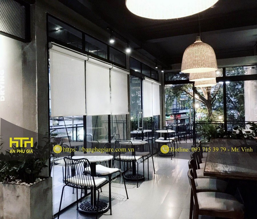 Bàn ghế gỗ cafe quận Tân Bình tphcm lịch sự