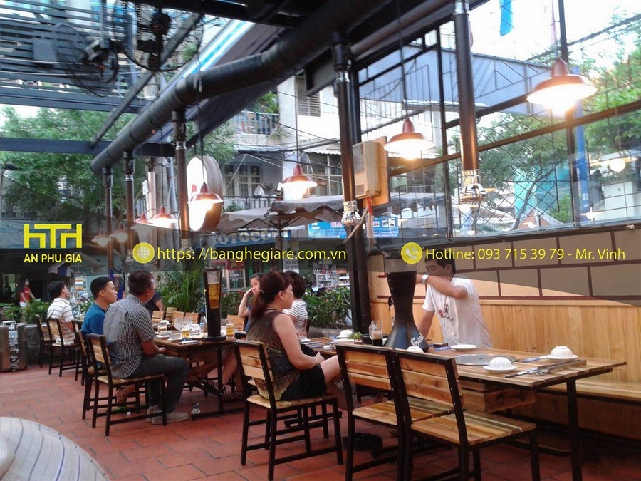 bàn ghế cho quán ăn tphcm chắc chắn
