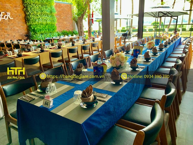 Bàn ghế nhà hàng ấn tượng