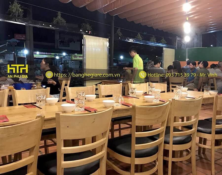 bàn ghế quán nhậu giá rẻ sang trọng