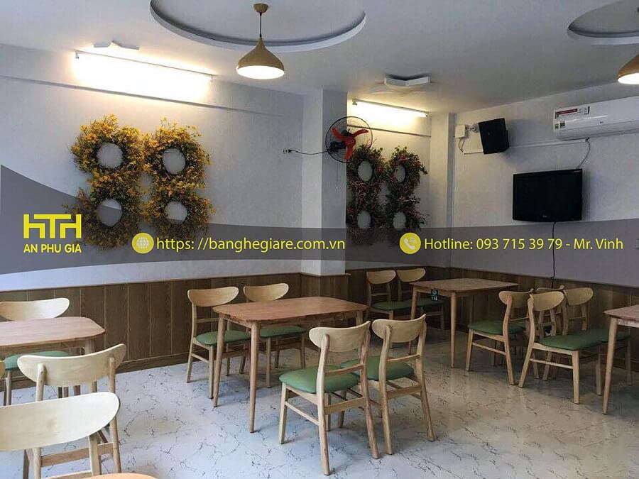bàn ghế quán nhậu giá rẻ hiện đại