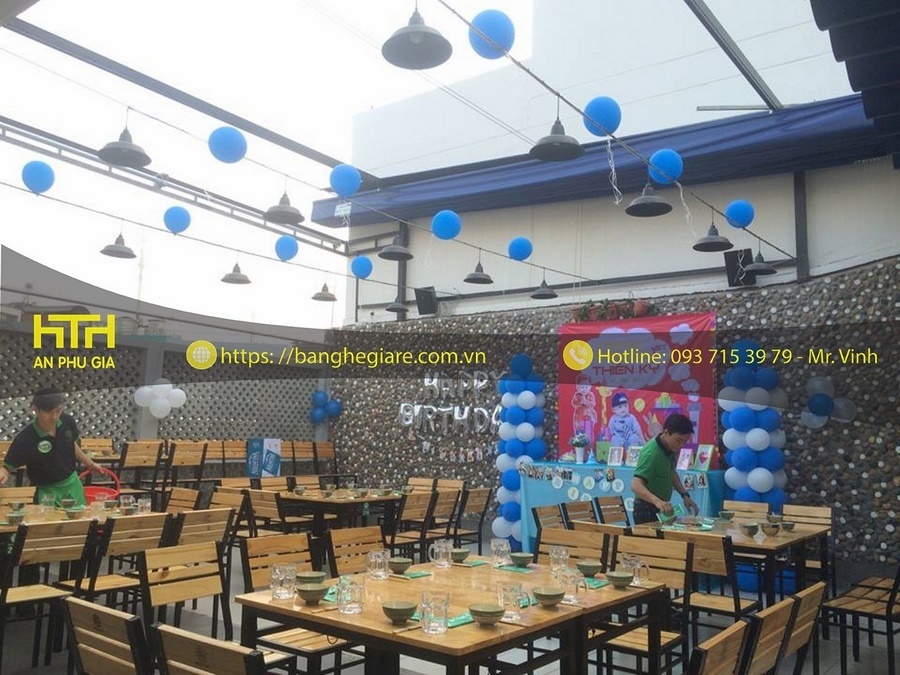 bàn ghế quán ăn giá rẻ hcm chắc chắn