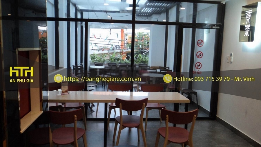 bàn ghế trà sữa giá rẻ hcm bền đẹp