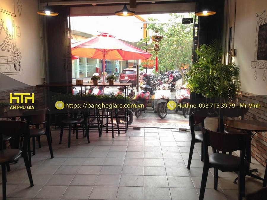 bàn ghế trà sữa giá rẻ hcm gần gũi