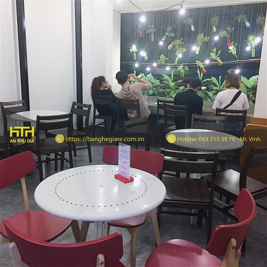 bàn ghế trà sữa giá rẻ hcm tươi mới