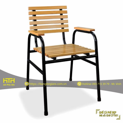 GHẾ CAFE SÂN VƯỜN CFT001 GIÁ RẺ - MÃ SỐ: CFT001