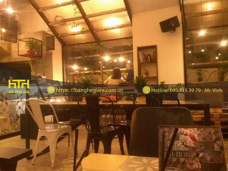 ghế cafe tolix A giá rẻ mộc mạc