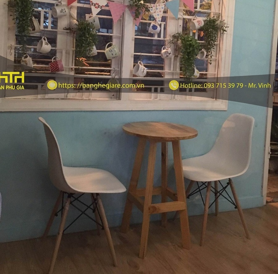 ghế gỗ eames rẻ đẹp mộc mạc