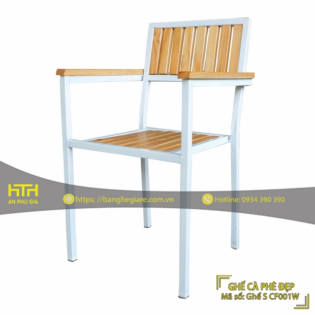 Ghế sắt cafe CF001D cao cấp