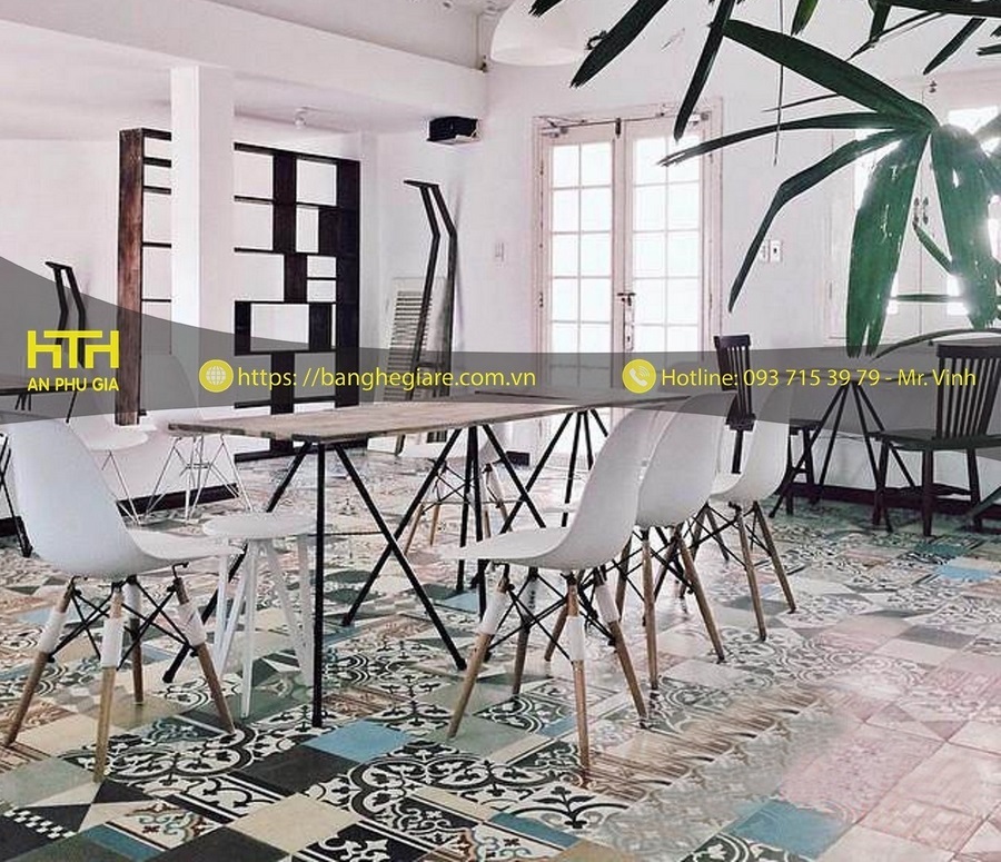ghế gỗ cafe Eames đẹp chất lượng