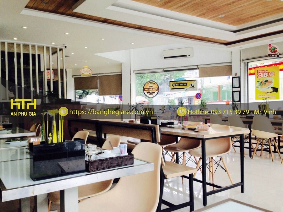 ghế gỗ cafe Eames đẹp lịch thiệp