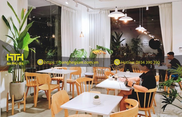Ghế gỗ cafe CF007 giá tại xưởng