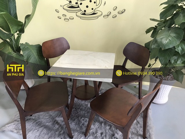 Ghế gỗ cafe CF007 thiết kế đẹp