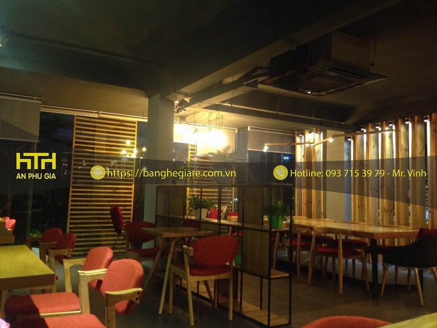 ghế gỗ  cafe kenzo giá rẻ lôi cuốn