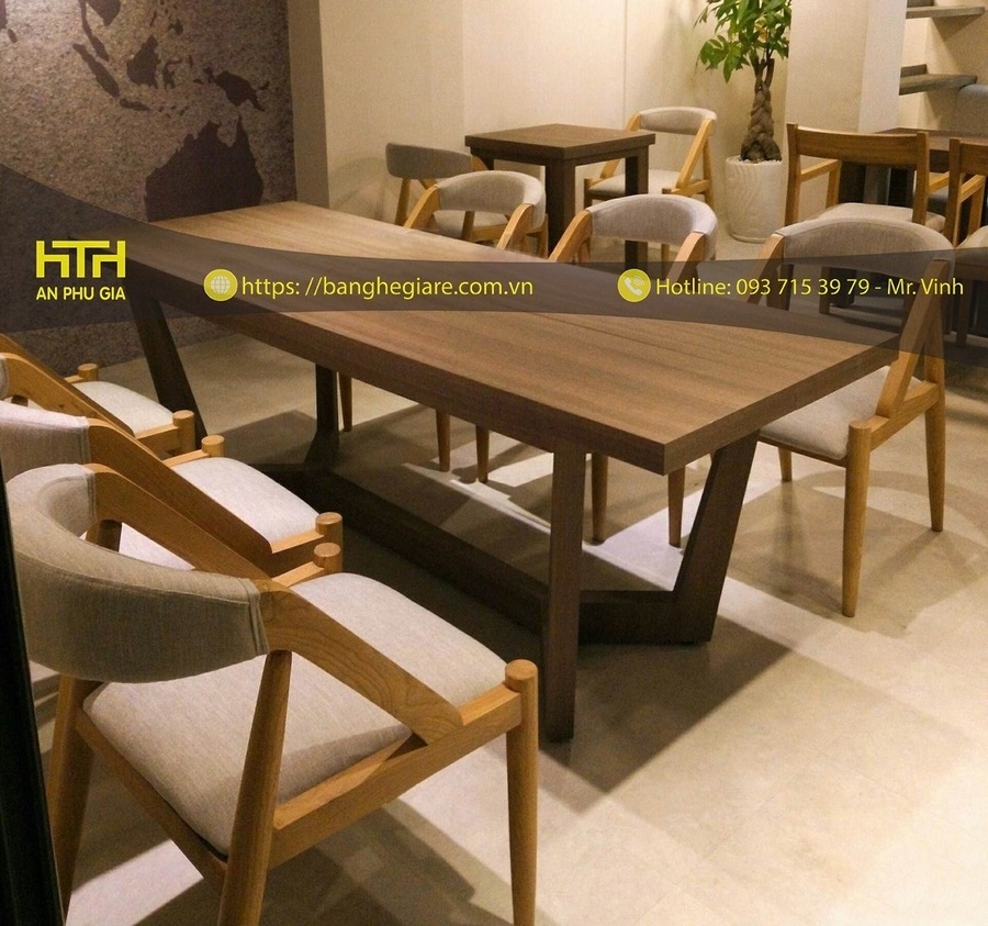 ghế gỗ cafe CFA2 giá rẻ mới lạ