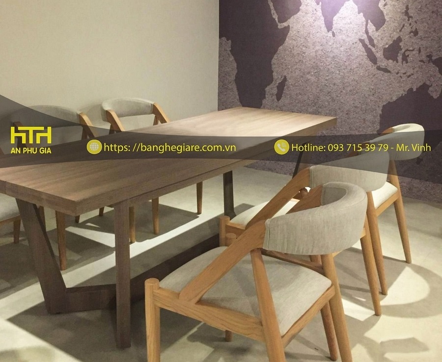 ghế gỗ cafe CFA2 giá rẻ thu hút