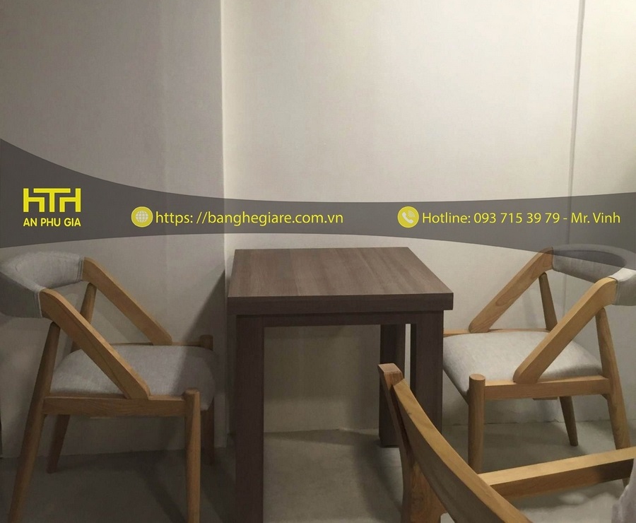 ghế gỗ cafe CFA2 giá rẻ tinh tế
