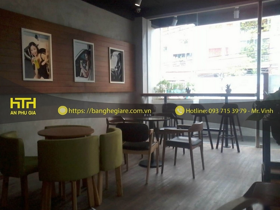 ghế gỗ cafe hiro giá rẻ đẹp
