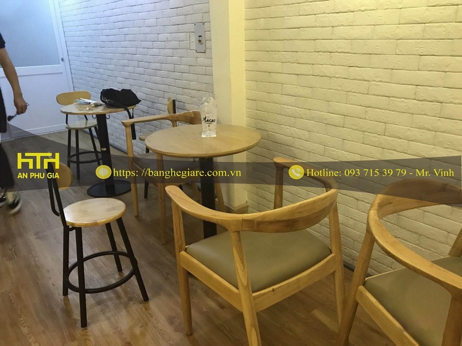 ghế gỗ cafe Kennedy giá rẻ tinh tế
