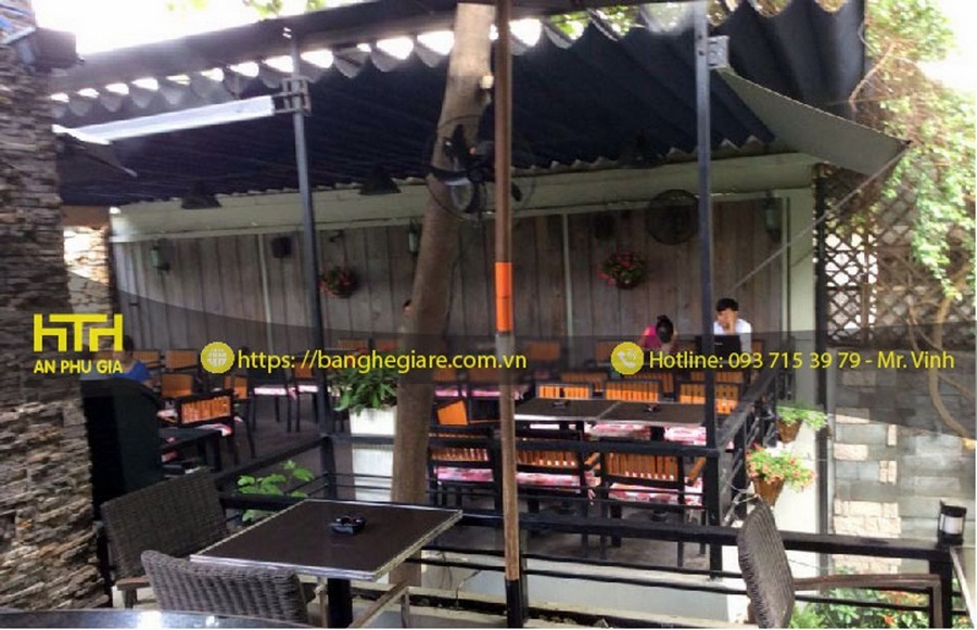 bàn ghế cafe CF001D đẹp lôi cuốn