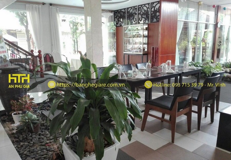 bàn ghế gỗ phòng ăn Oba đẹp tinh tế