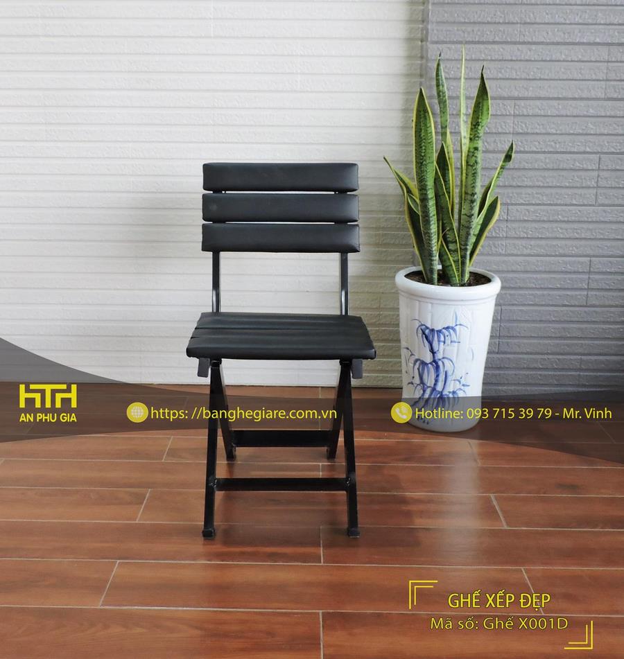 Bàn ghế xếp cafe mới lạ