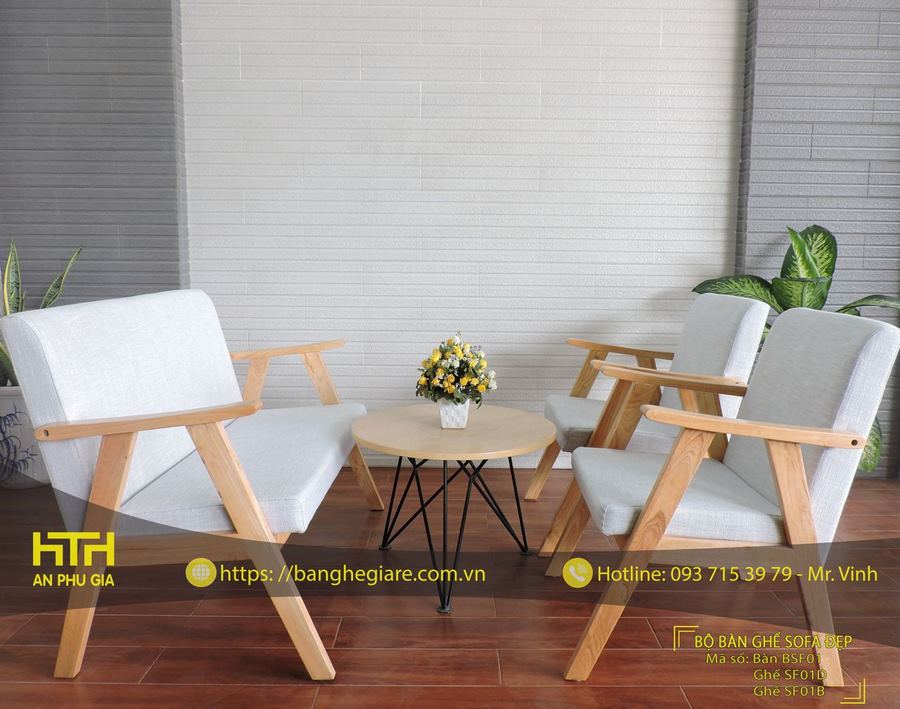 Ghế sofa cafe SF01B độ bền cao