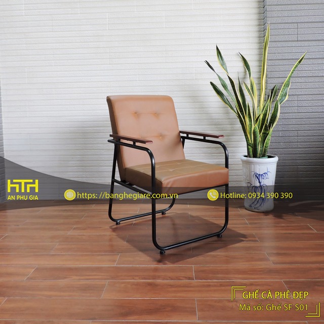 Ghế sofa sắt cafe SF S01 độ bền cao