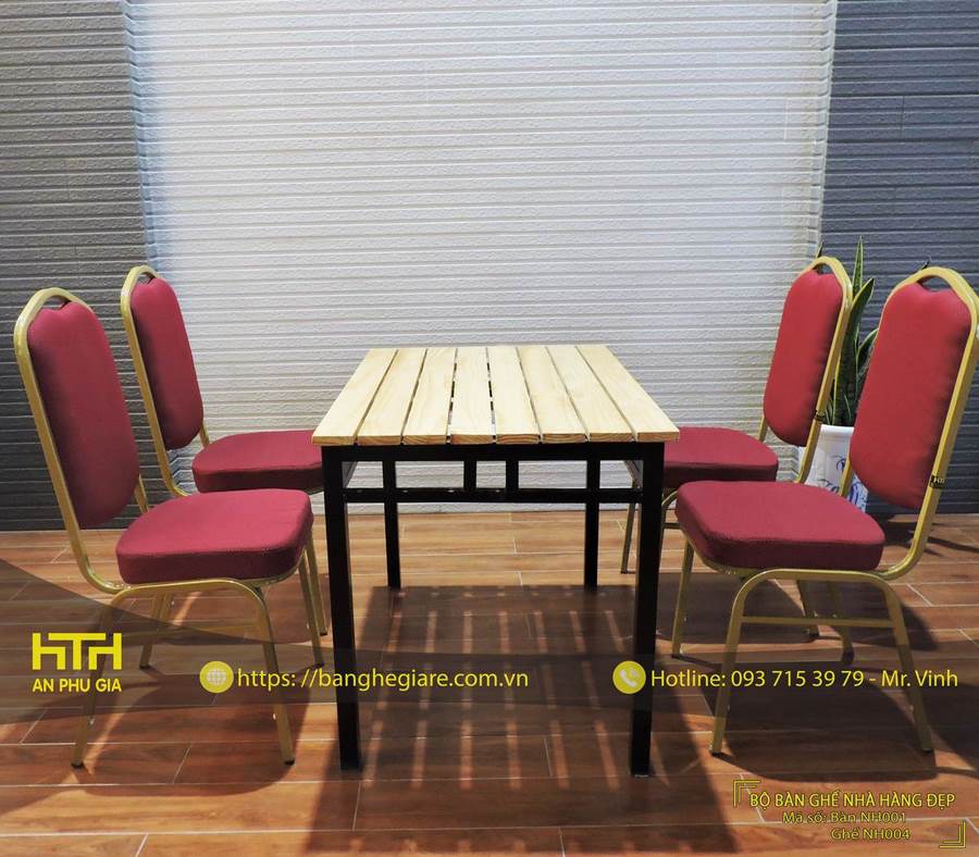 Ghế nhà hàng hội nghị NH004 độ bền cao