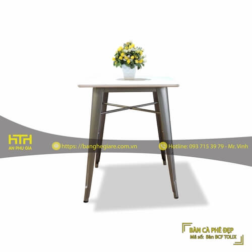 BÀN CAFE TOLIX GIÁ RẺ - MÃ SỐ: BCF TOLIX